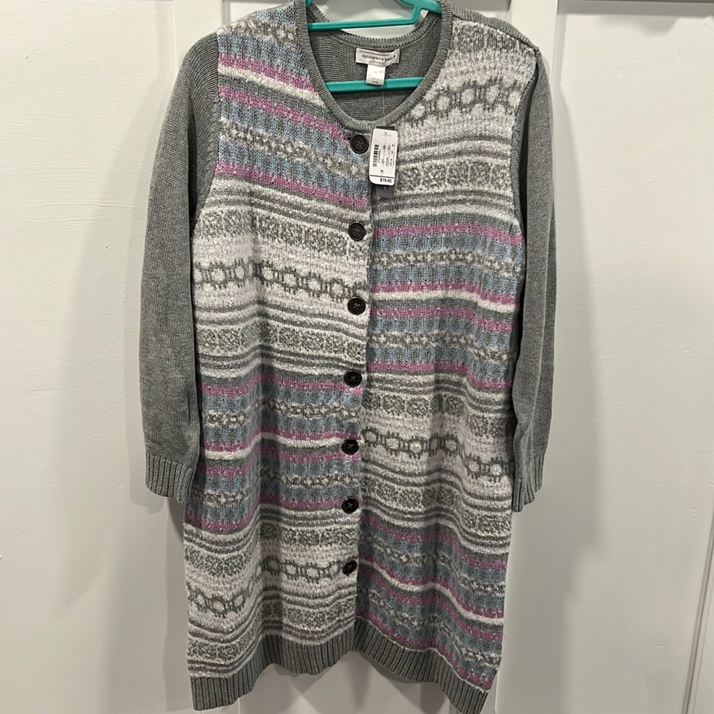 NWT Christopher & Banks long cardigan